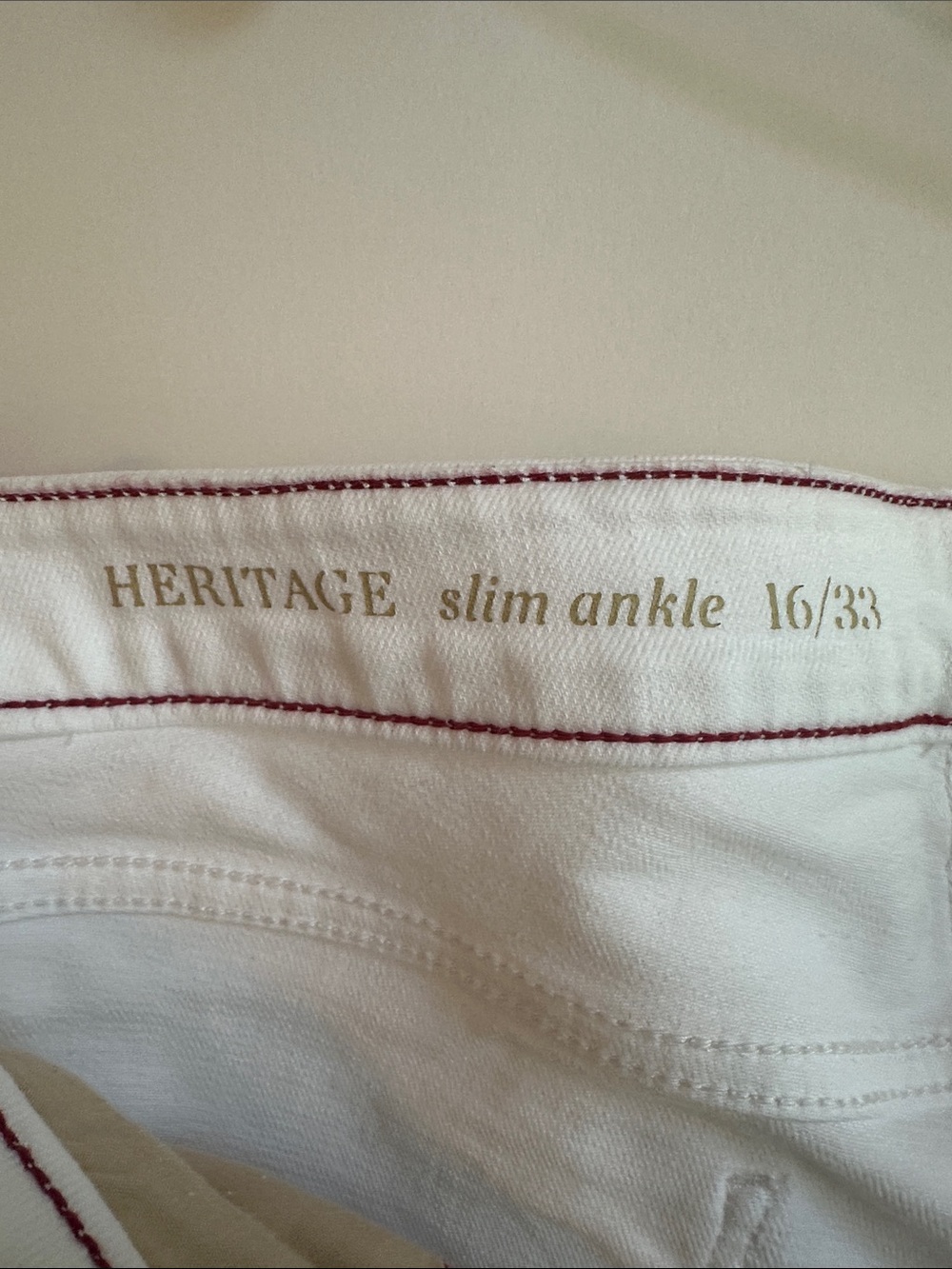 Talbots White Skinny Ankle Jeans with Stretchy Comfort - Picture 4 of 8